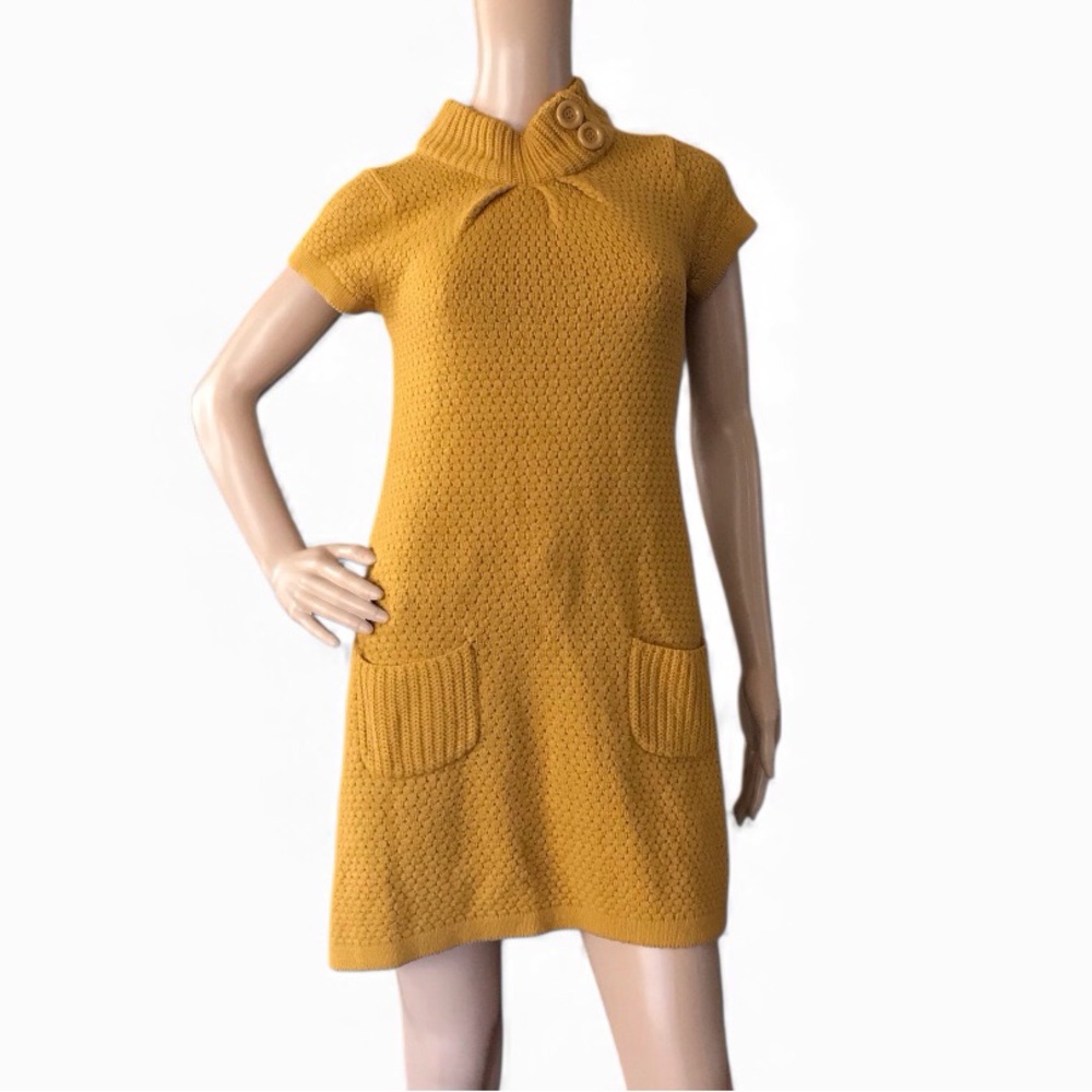 Derek Heart Golden Knit Dress